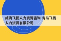 威海飞扬人力资源咨询 青岛飞扬人力资源有限公司