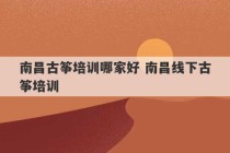 南昌古筝培训哪家好 南昌线下古筝培训