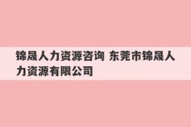 锦晟人力资源咨询 东莞市锦晟人力资源有限公司