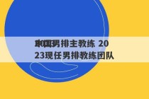 2023
中国男排主教练 2023现任男排教练团队